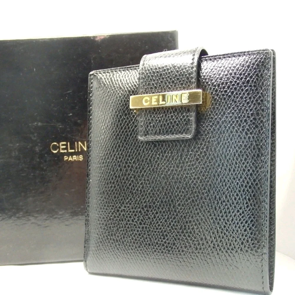 CELINE wallet leather Wallet